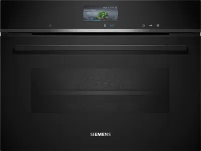iQ700 Siemens Studioline combi stoom oven 45 x 60 cm Blackline