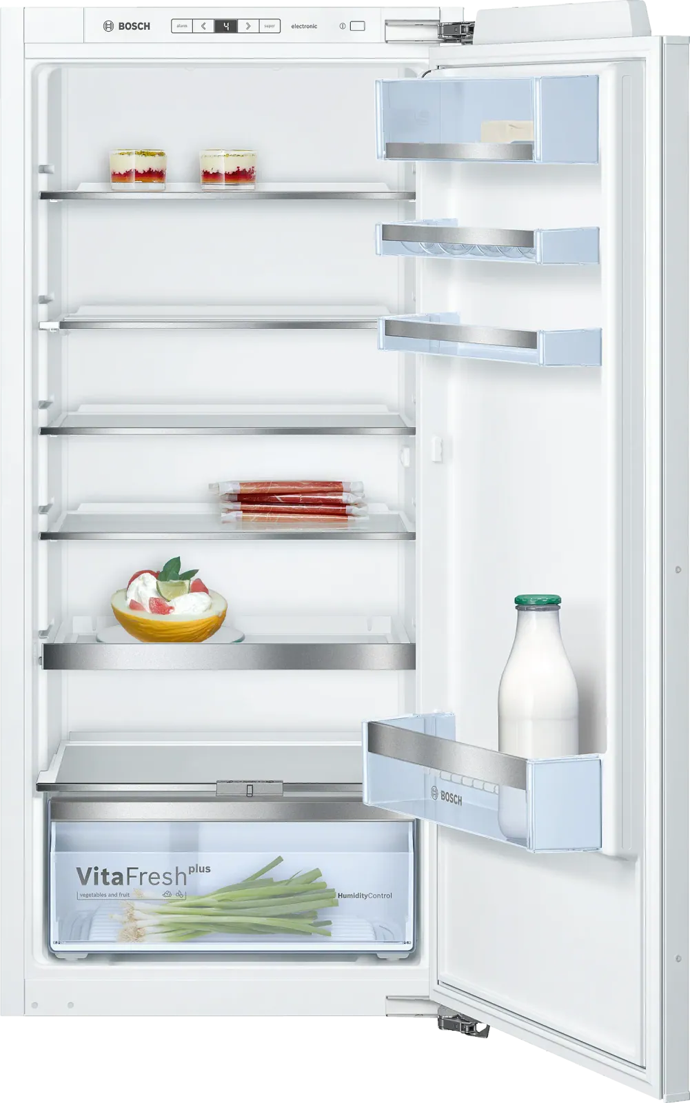 Series 6 built-in fridge 122.1 x 55.8 cm soft close flat hinge