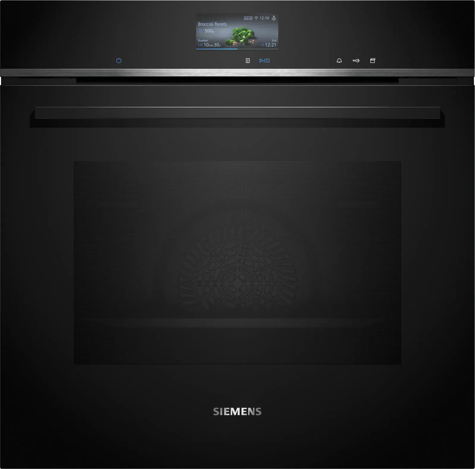 iQ700 Horno con vapor 60 x 60 cm Negro