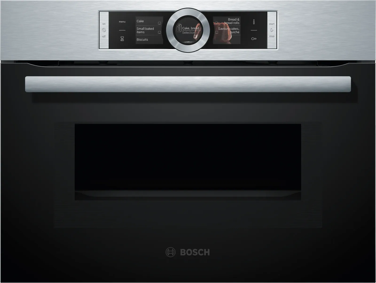 Serie 8 Compacte oven met magnetron 60 x 45 cm RVS
