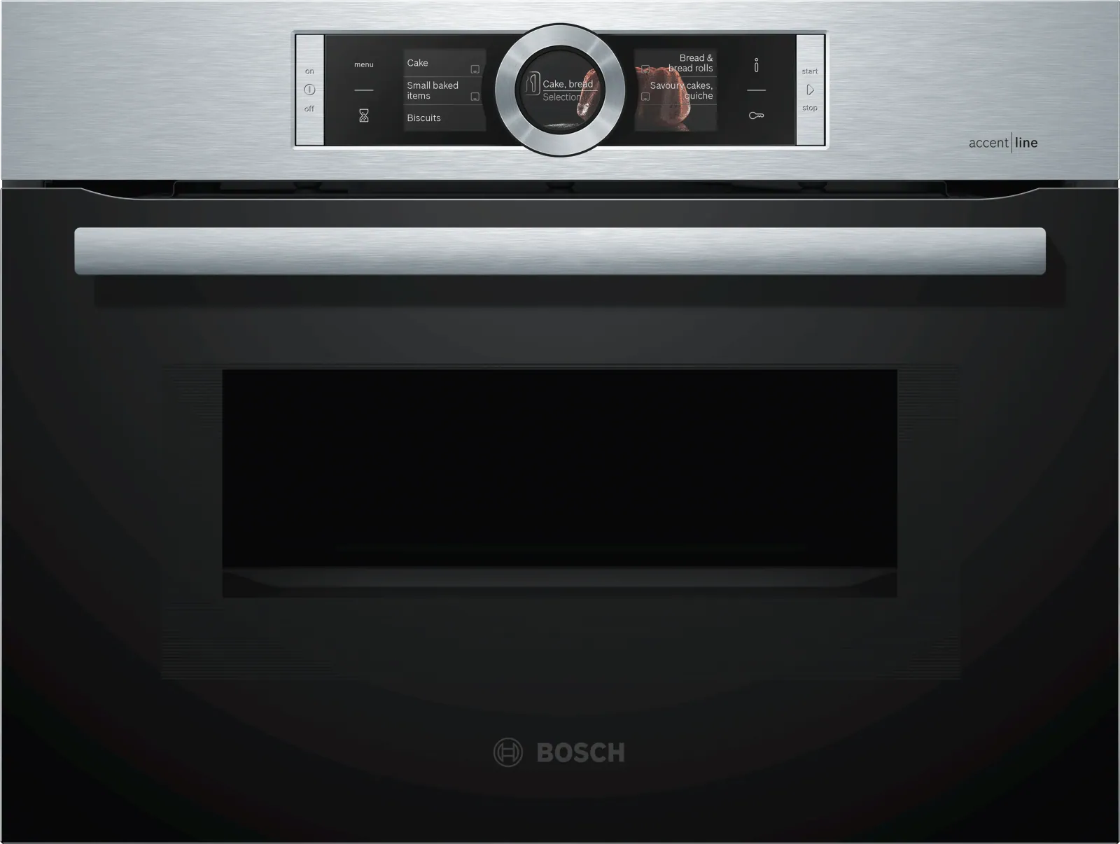 Serie 8 Compacte oven met magnetron 60 x 45 cm RVS
