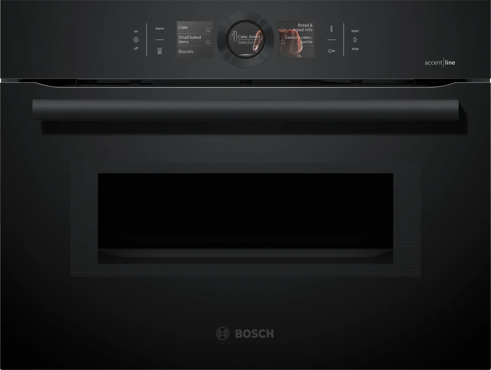 Serie 8 Compacte oven met magnetron 60 x 45 cm Carbon black