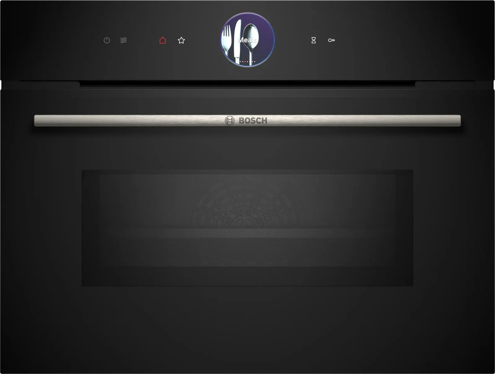 Serie 8 Compacte oven met magnetron 60 x 45 cm Zwart