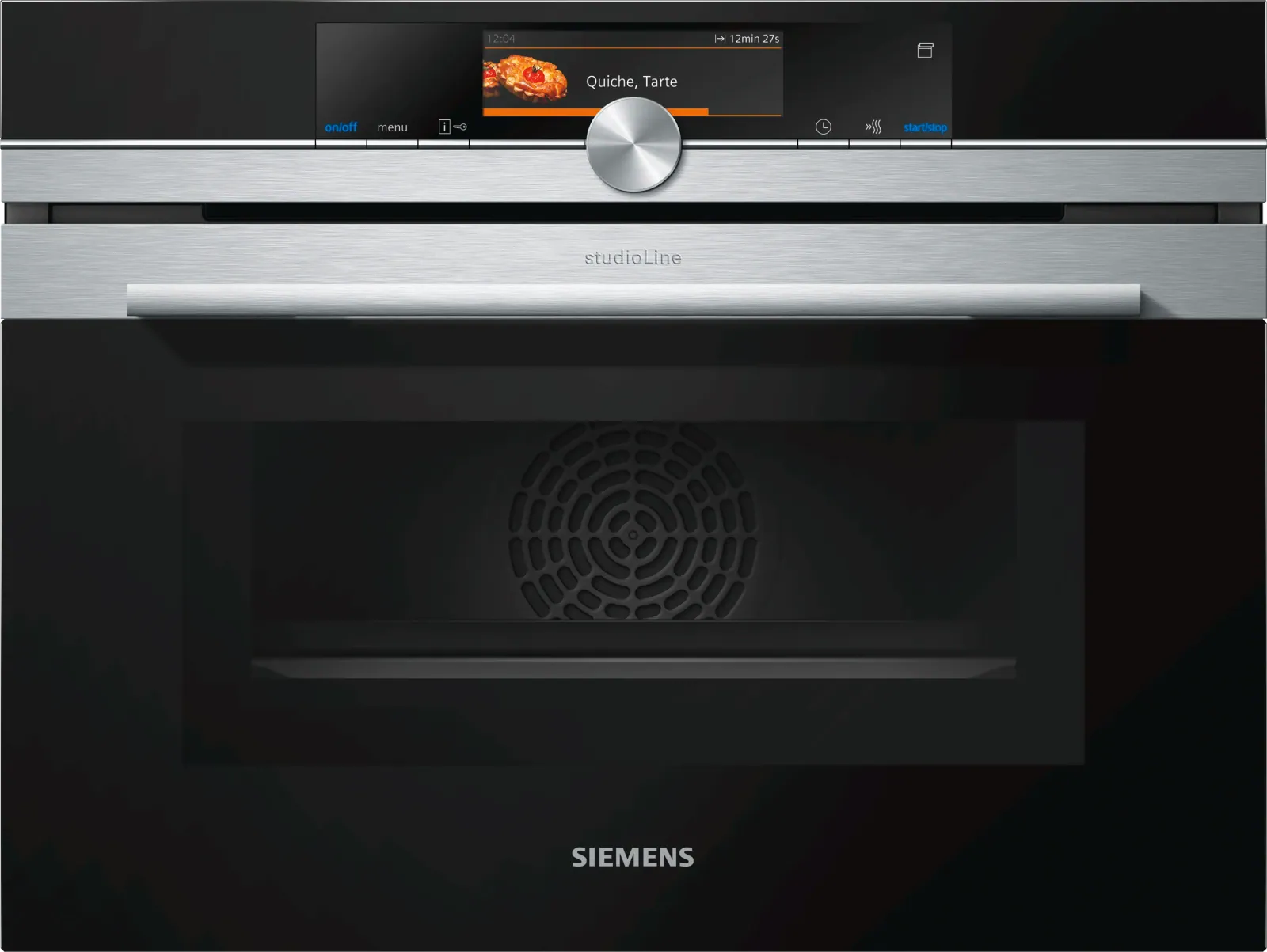 iQ700 Built-in compact oven with added steam and microwave function 60 x 45 cm Stainless steel