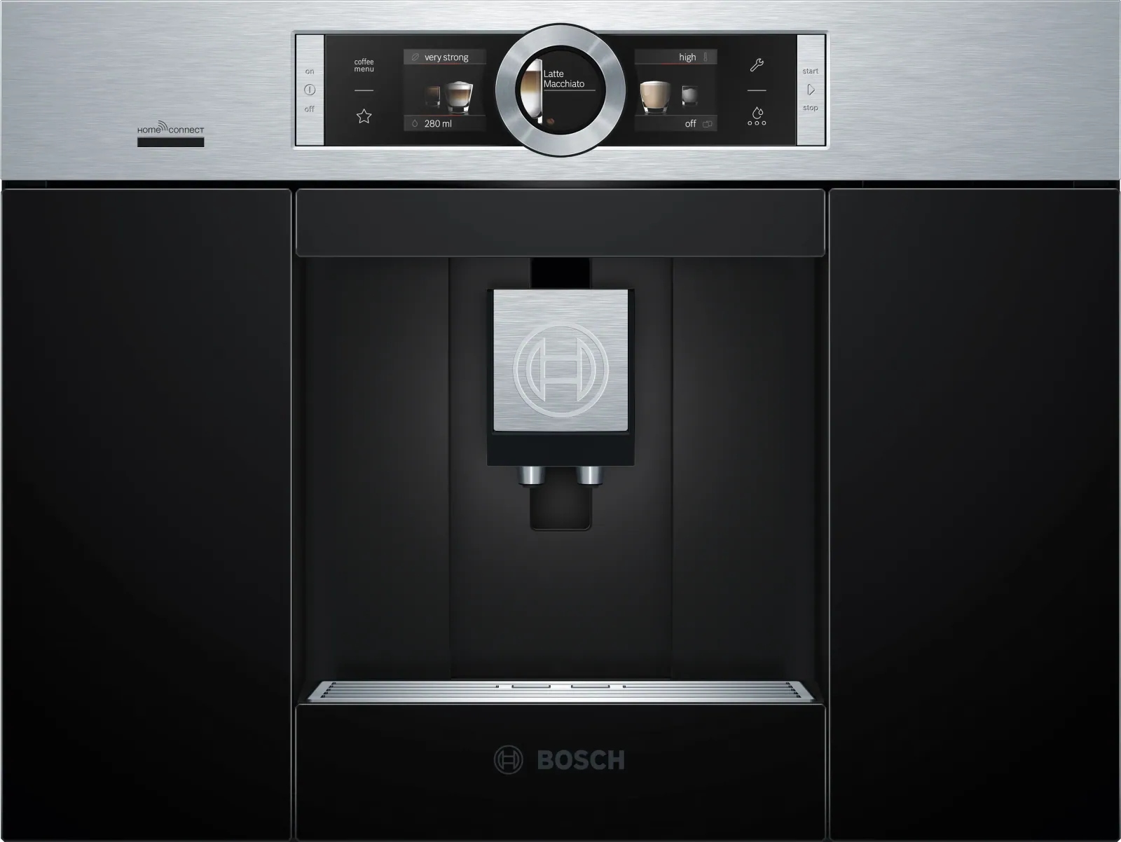 Serie 8 Inbouw koffie volautomaat RVS