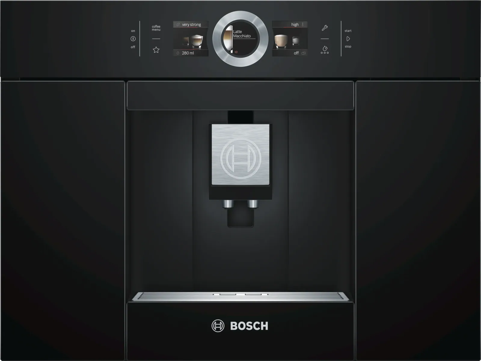 Serie 8 Bosch Koffiemachine zwart